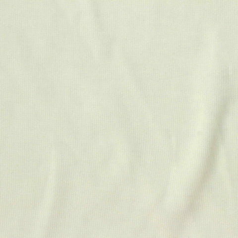 Tencel Lyocell Stretch Rib Knit Fabric, 200 gsm, 160 cm — White