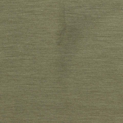 Olive Heather Scuba Knit, Tencel Lyocell-Poly
