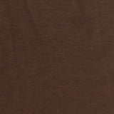 Tencel Lyocell Polyester Stretch Interlock Knit Fabric, 220 gsm, 160 cm — Brown