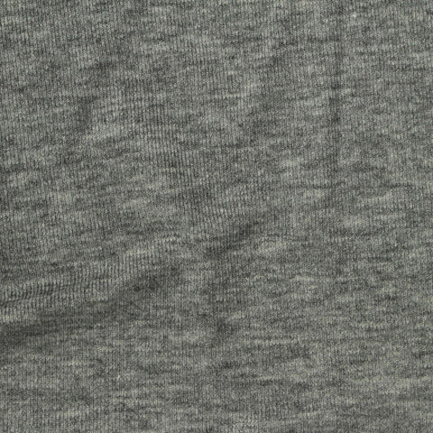 Grey Heathered-Marl Rib Knit
