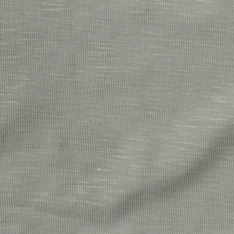Tencel Lyocell Polyester Rib Knit Fabric, 150 gsm, 167 cm — Grey, ref EF-270746