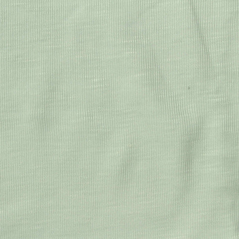 Tencel Lyocell Polyester Rib Knit Fabric, 150 gsm, 167 cm — Green, ref EF-270753