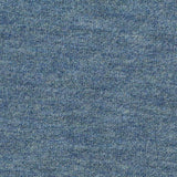 Brushed Viscose Acrylic Blend Stretch Scuba Knit Fabric, 380 gsm, 170 cm — Blue — texture