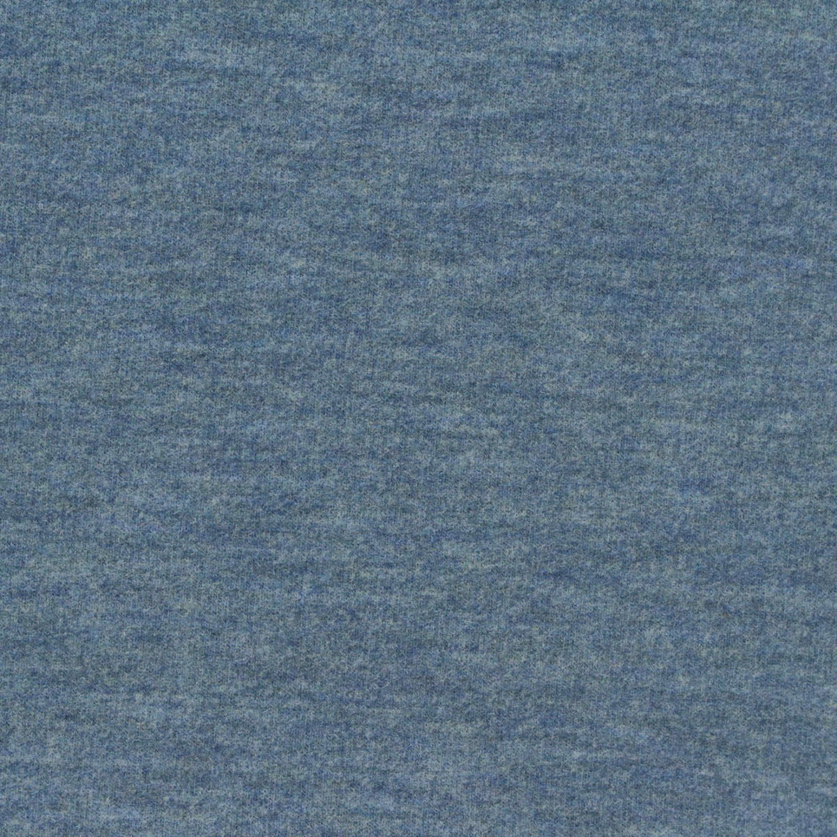 Brushed Viscose Acrylic Blend Stretch Scuba Knit Fabric, 380 gsm, 170 cm — Blue