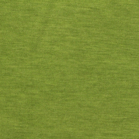 Tencel Lyocell Acrylic Blend Stretch Rib Knit Fabric, 190 gsm, 160 cm — Green, ref EF-270769