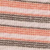 Pink Horizontal-Stripe Crepe, Poly-Cotton — texture