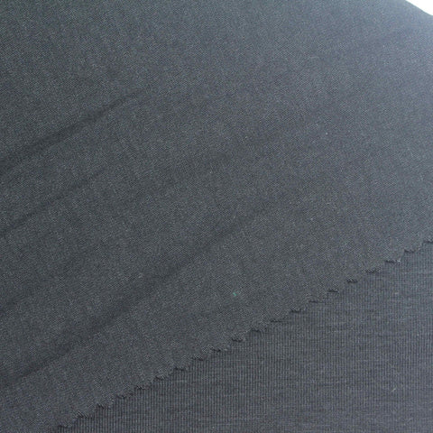 Viscose Nylon Stretch Ponte Knit Fabric, 280 gsm — Navy