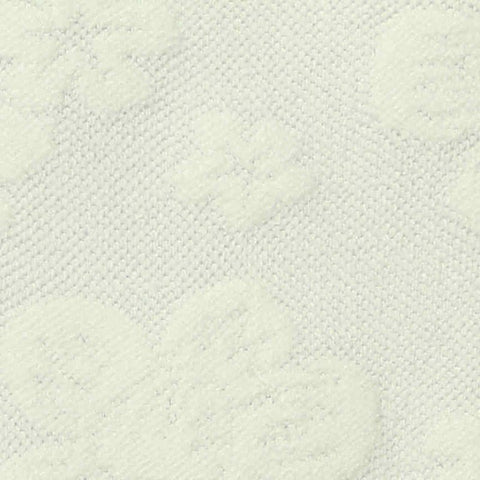 Cream Tone-on-Tone Floral Jacquard, Polyester, 210 gsm
