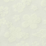Cream Tone-on-Tone Floral Jacquard, Polyester