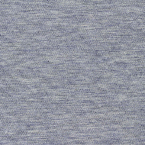Heathered Grey Marl Scuba Knit, Polyester, 320 gsm
