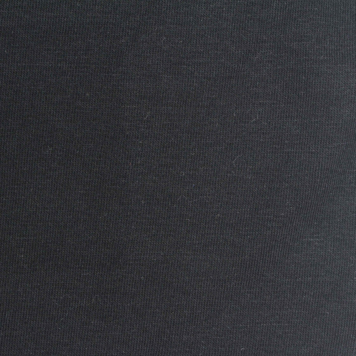 Cotton Stretch Jersey Knit Fabric, 150 gsm, 180 cm — Black