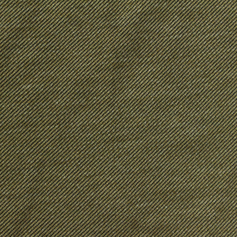 Heathered Olive Marl Interlock Knit, Poly-Nylon