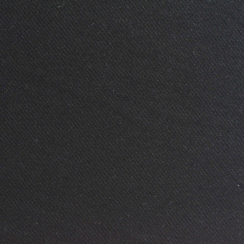 Nylon Viscose Stretch Interlock Knit Fabric, 230 gsm, 150 cm — Black
