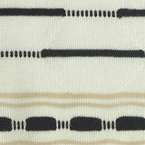 Black Stripes Jersey Knit, Poly-Viscose — texture