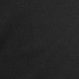 Polyester Stretch Jersey Knit Fabric, 220 gsm, 170 cm — Black