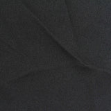 Polyester Stretch Scuba Knit Fabric, 200 gsm, 150 cm — Black