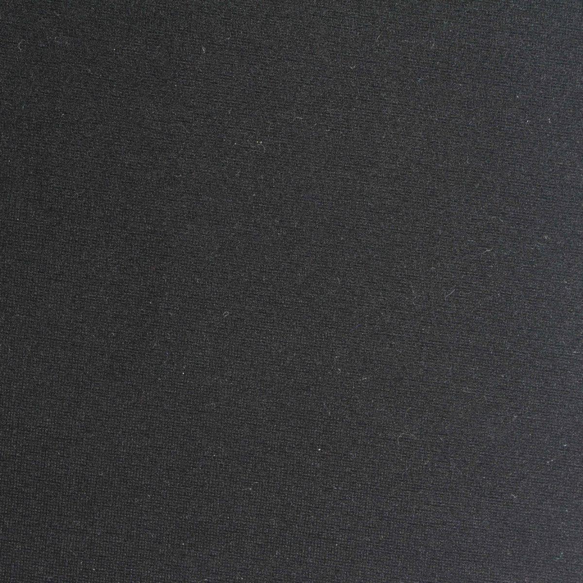 Viscose Nylon Stretch Ponte Knit Fabric, 425 gsm, 150 cm — Black