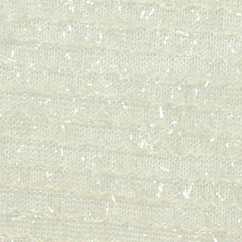 Sequin 100% Polyester Jersey Knit Fabric, 115 gsm, 150 cm — White