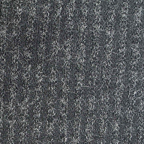 Dark Grey Marl Chunky Knit, Polyester, 240 gsm, 150 cm, ref EF-270907