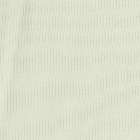 Polyester Cotton Stretch Rib Knit Fabric, 340 gsm, 160 cm — Khaki