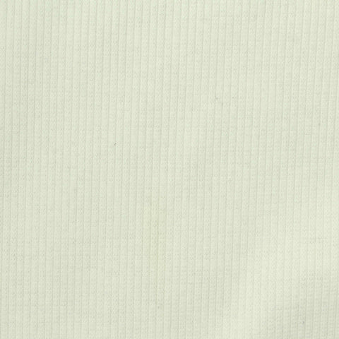 Polyester Cotton Stretch Rib Knit Fabric, 260 gsm, 165 cm — Green