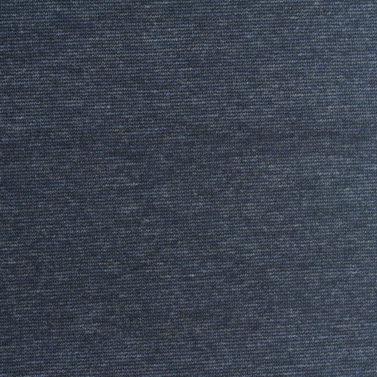 Dark Blue Marl Ponte Knit, Cotton-Nylon, 280 gsm