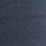 Dark Blue Marl Ponte Knit, Cotton-Nylon