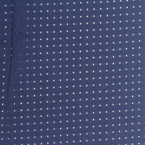 White Dots Warp Knit, Nylon-Spandex, 200 gsm