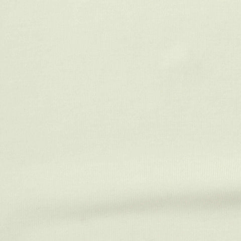Tencel Lyocell Stretch Rib Knit Fabric, 230 gsm, 180 cm — White