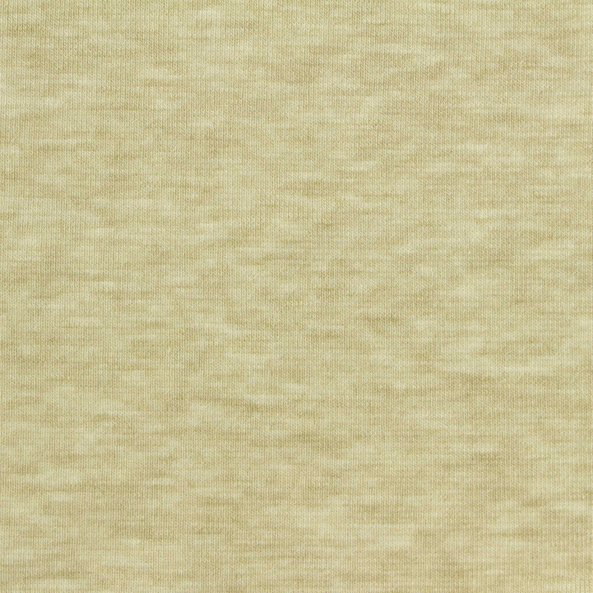 Light Yellow Marl Rib Knit, Tencel Lyocell-Wool