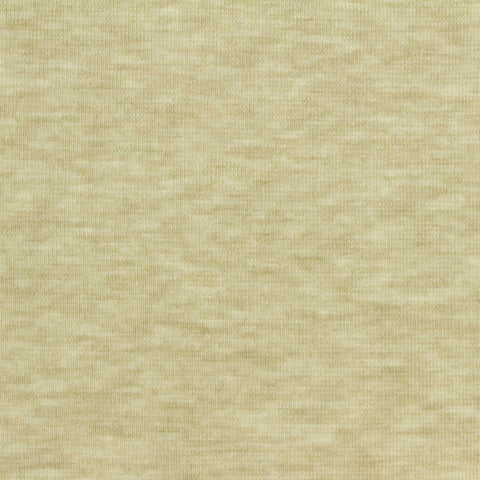 Light Yellow Marl Rib Knit, Tencel Lyocell-Wool