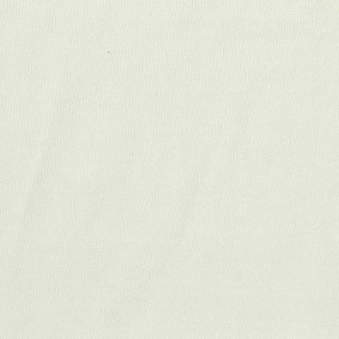 100% Cotton Jersey Knit Fabric, 205 gsm, 180 cm — White