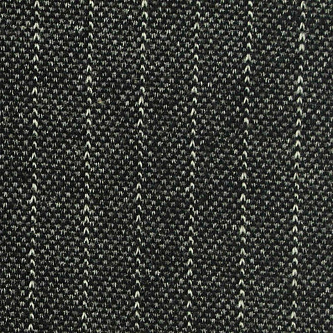 White Vertical-Pinstripe Interlock Knit, Viscose-Poly, 270 gsm