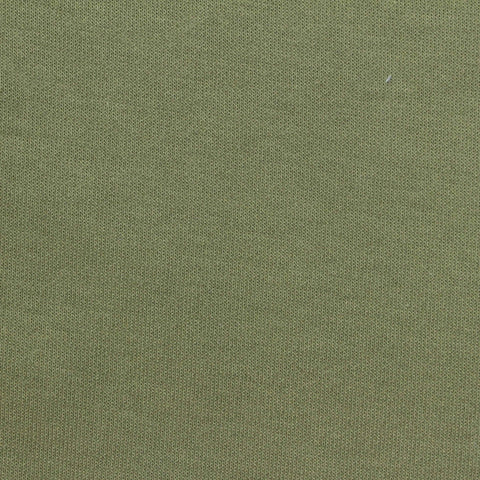 Cotton Polyester Scuba Knit Fabric, 280 gsm, 162 cm — Green
