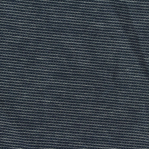 White Horizontal-Stripe Jersey Knit, Cotton, 170 gsm