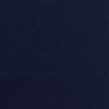 Cotton Stretch Rib Knit Fabric, 250 gsm, 135 cm — Navy