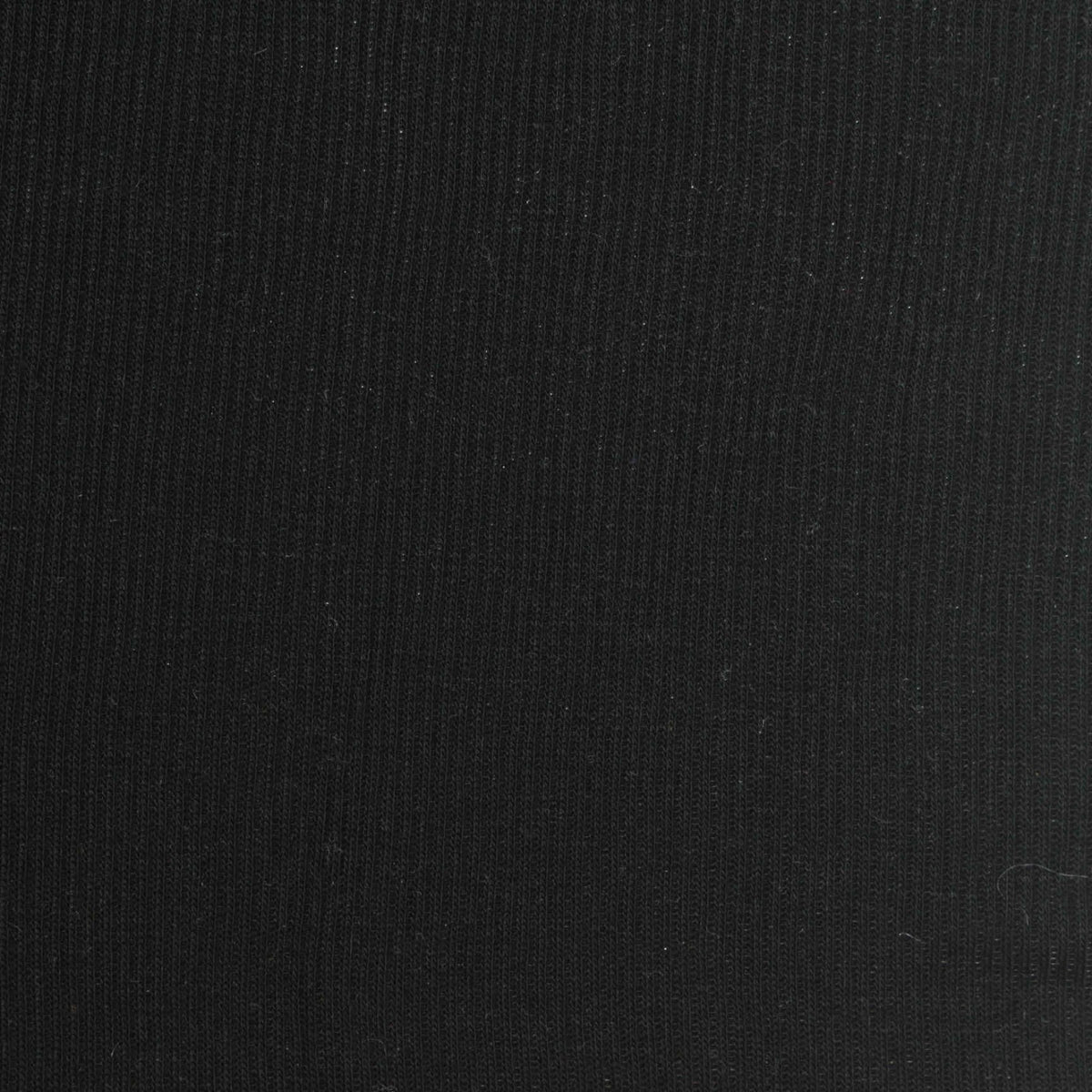 Tencel Lyocell Stretch Rib Knit Fabric, 170 gsm, 120 cm — Black