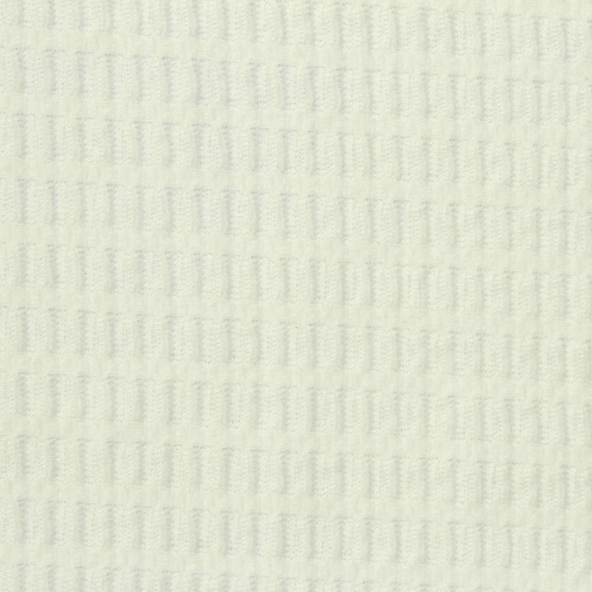 Jacquard Cotton Polyester Stretch Knit Fabric, 180 gsm, 165 cm — White