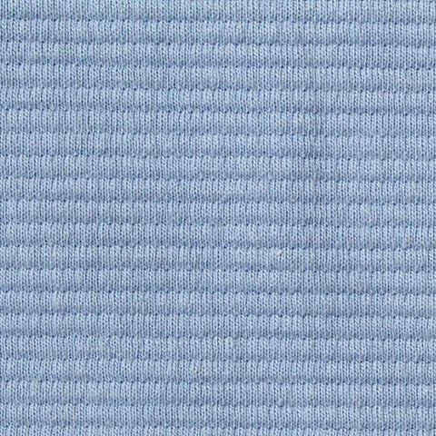 Polyester Cotton Stretch Knit Fabric, 250 gsm, 160 cm — Blue