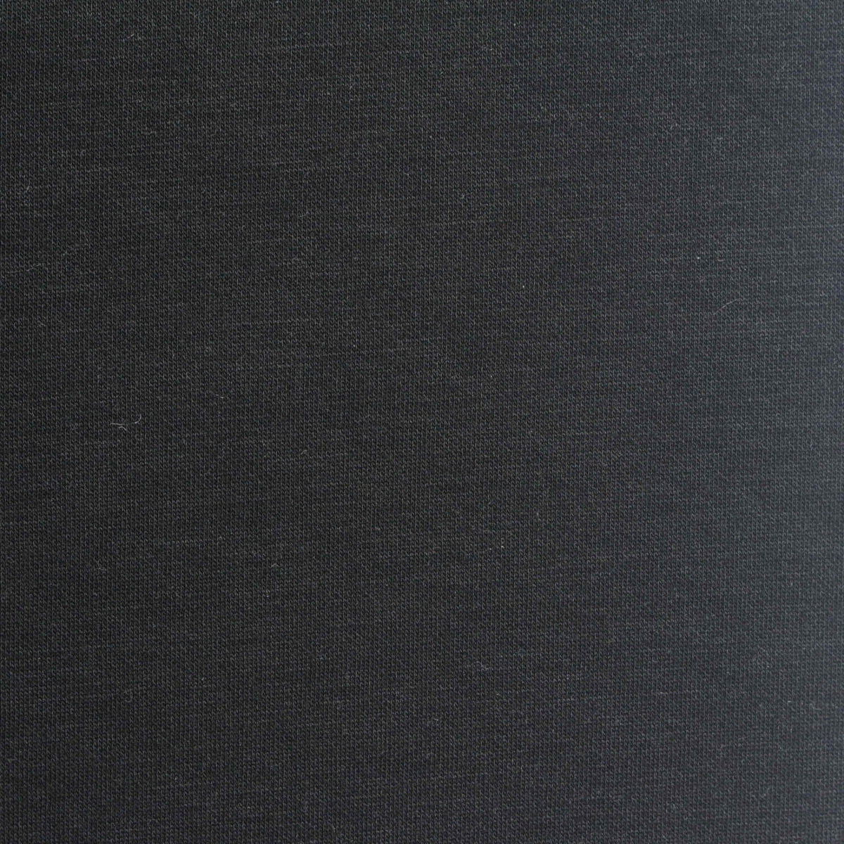 Modal Polyester Stretch Scuba Knit Fabric, 240 gsm, 165 cm — Black
