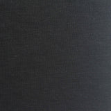 Modal Polyester Stretch Scuba Knit Fabric, 240 gsm, 165 cm — Black