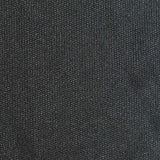 100% Polyester Rib Knit Fabric, 160 gsm, 170 cm — Black — texture
