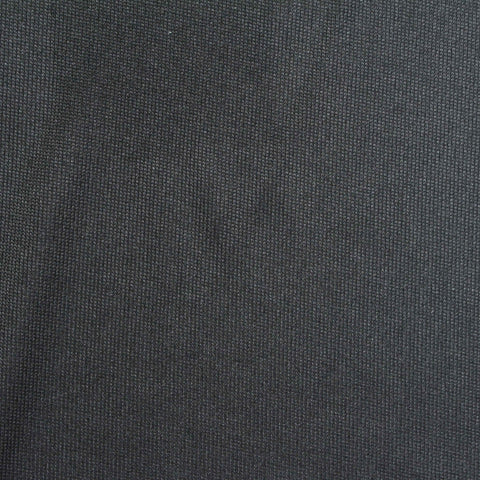 100% Polyester Rib Knit Fabric, 170 gsm, 150 cm — Grey