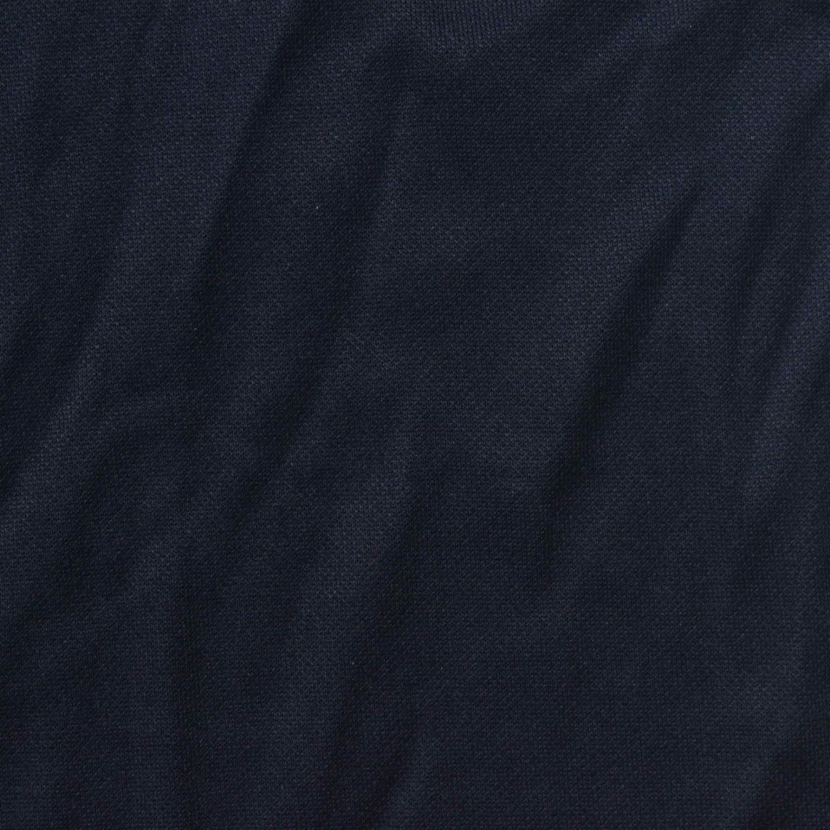 100% Polyester Piqué Knit Fabric, 170 gsm, 165 cm — Navy