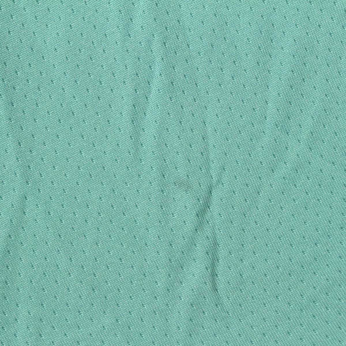 Green Dot Birdseye Knit, Polyester, 260 gsm