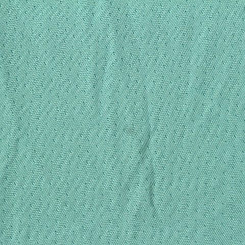 Green Dot Birdseye Knit, Polyester, 260 gsm