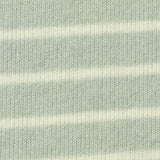 Light Green Stripes Chunky Knit, Poly-Viscose — texture