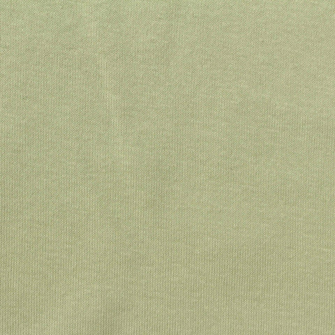 Cotton Stretch Rib Knit Fabric, 240 gsm, 160 cm — Green
