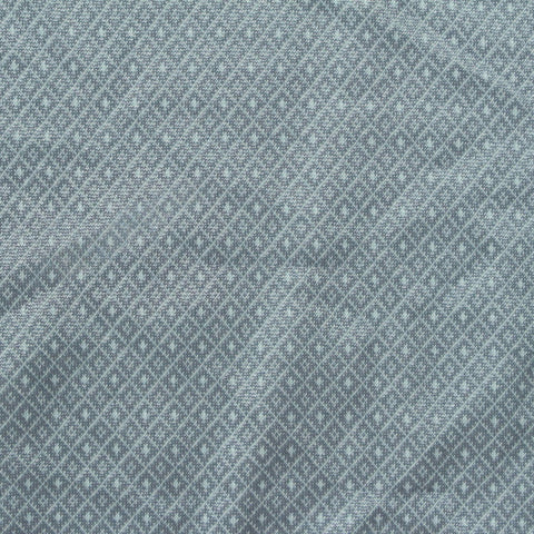 Light Blue Diamond Jersey Knit, Polyester