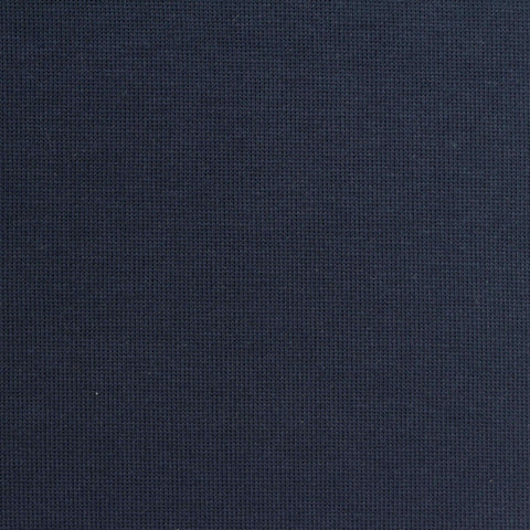 Polyester Cotton Scuba Knit Fabric, 320 gsm, 185 cm — Navy